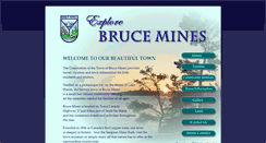 Desktop Screenshot of brucemines.ca