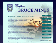Tablet Screenshot of brucemines.ca